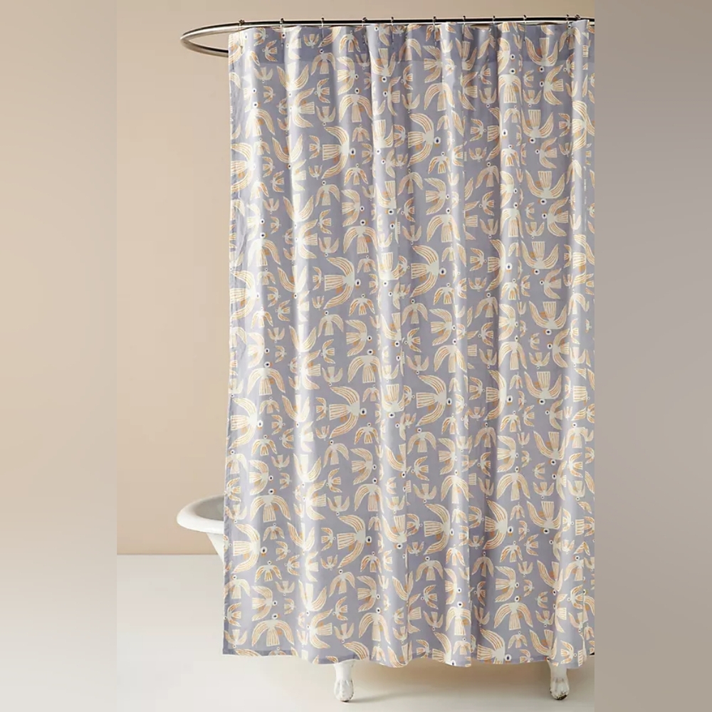 Anthropologie Shower Curtain
